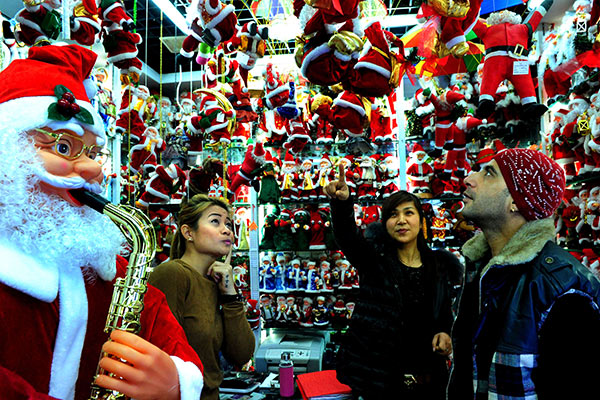 Santa's workshop in Yiwu goes electric