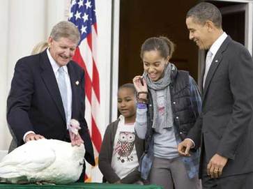 Obama's Thanksgiving proclamation 奧巴馬感恩節演講