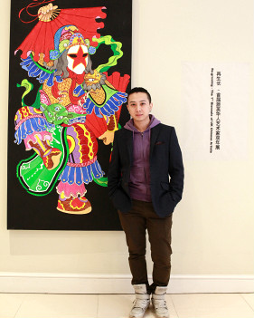 留英訪談：學生作品入選華人藝術家雙年展