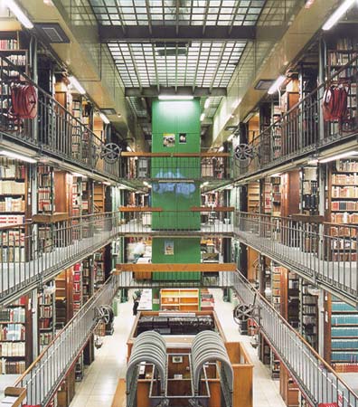 世界六大頂級名校的圖書館