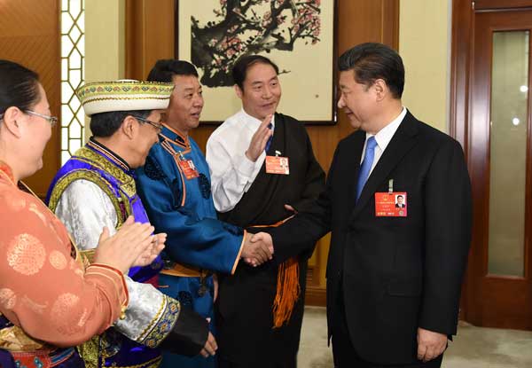 習(xí)近平2016兩會談經(jīng)濟(jì)