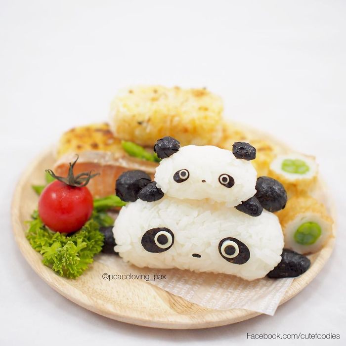 我做的飯團萌萌噠（組圖）