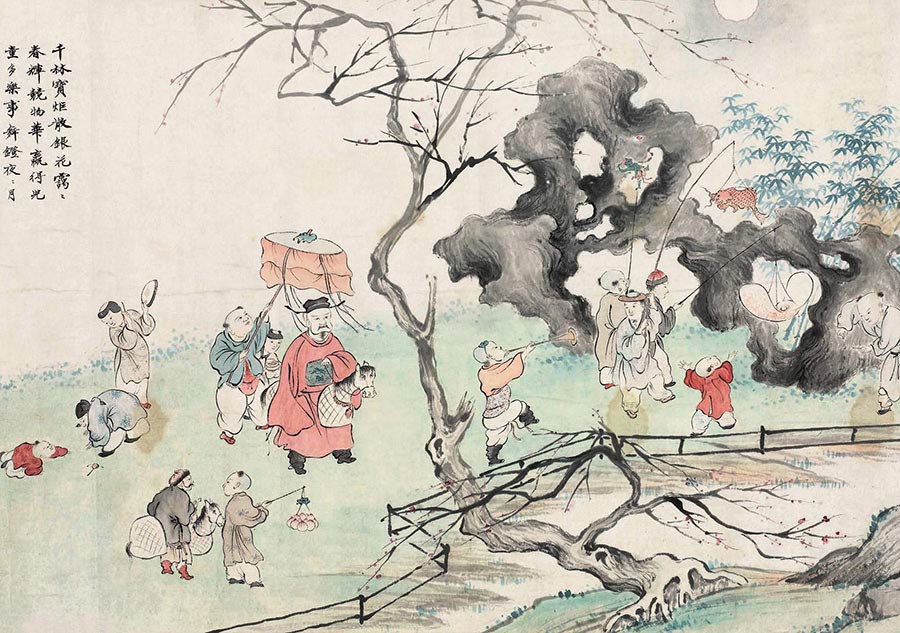 中國畫家筆下的元宵節(jié)（組圖）