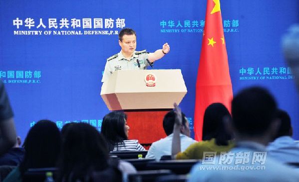 關于南海問題，我國軍方的霸氣回應