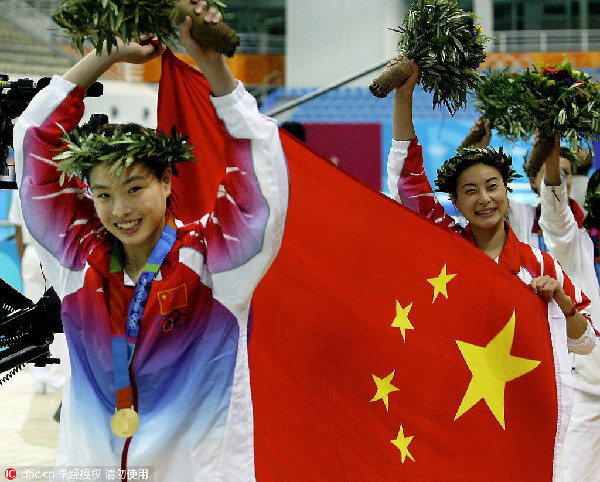 吳敏霞奧運五金創多項紀錄