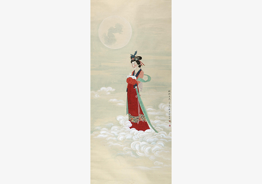 中國(guó)畫(huà)家筆下的嫦娥（組圖）