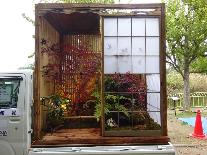 輪子上的風景：卡車上的“后花園” 哪一個最美？（組圖）