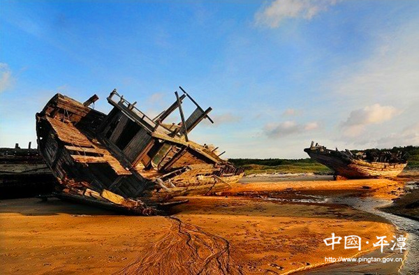 Pingtan's epic Shipwreck Dock