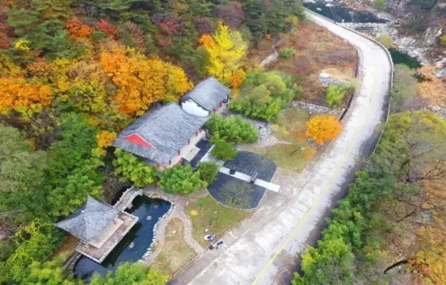 Splendid autumn scenery in Tai'an